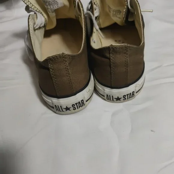 Converse Chuck Taylor All Star Brown Low Top Sneakers Women’s 7 - Picture 4 of 4